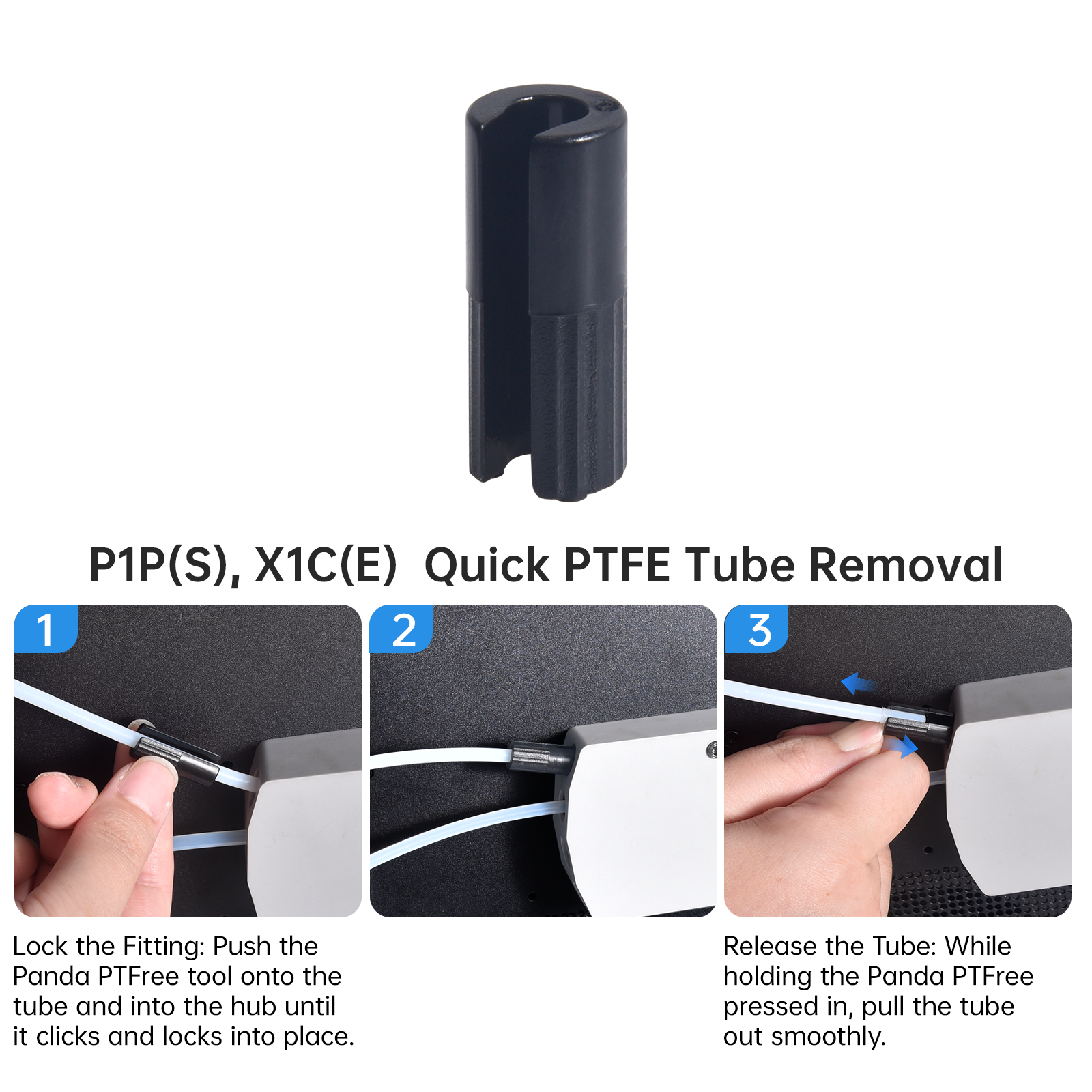BIQU Panda PTFree Remove PTFE  - Ptfe Tape Thread review and price