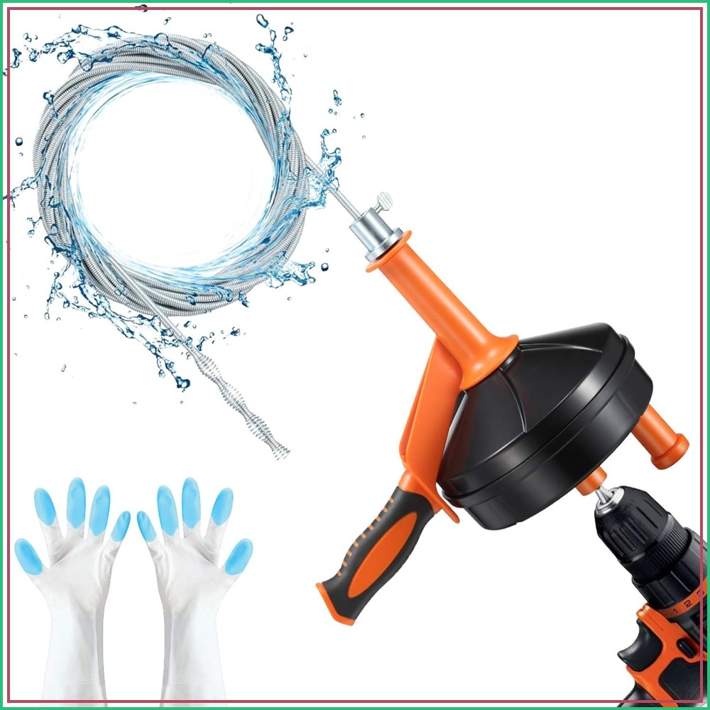 Drain Auger Clog Remover with  - Drain Snake Flexible review and price