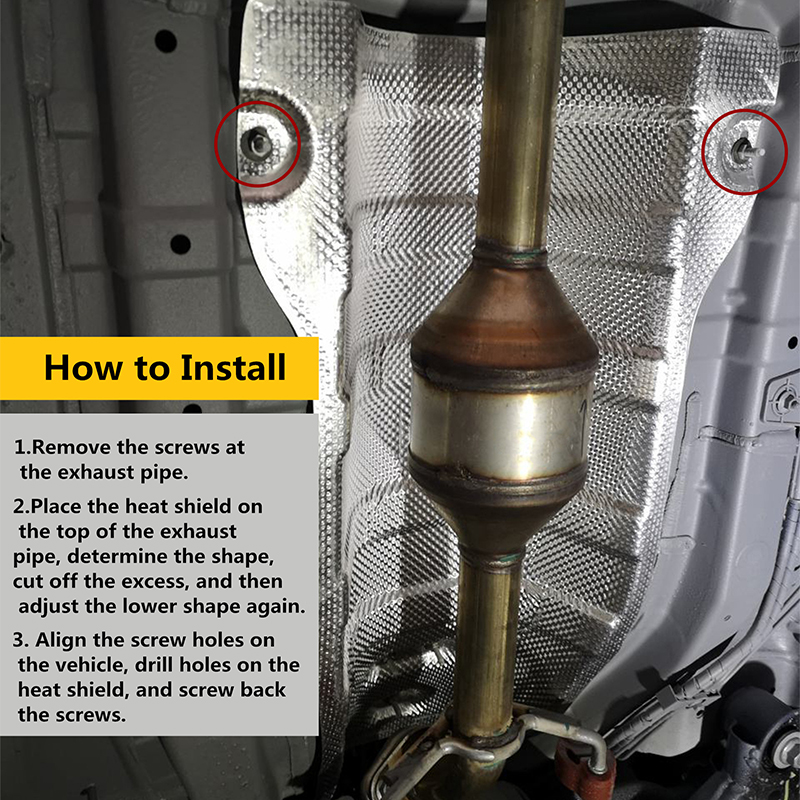 Car Embossed Aluminum Heat Shi - Pipe Freeze Spray review and price