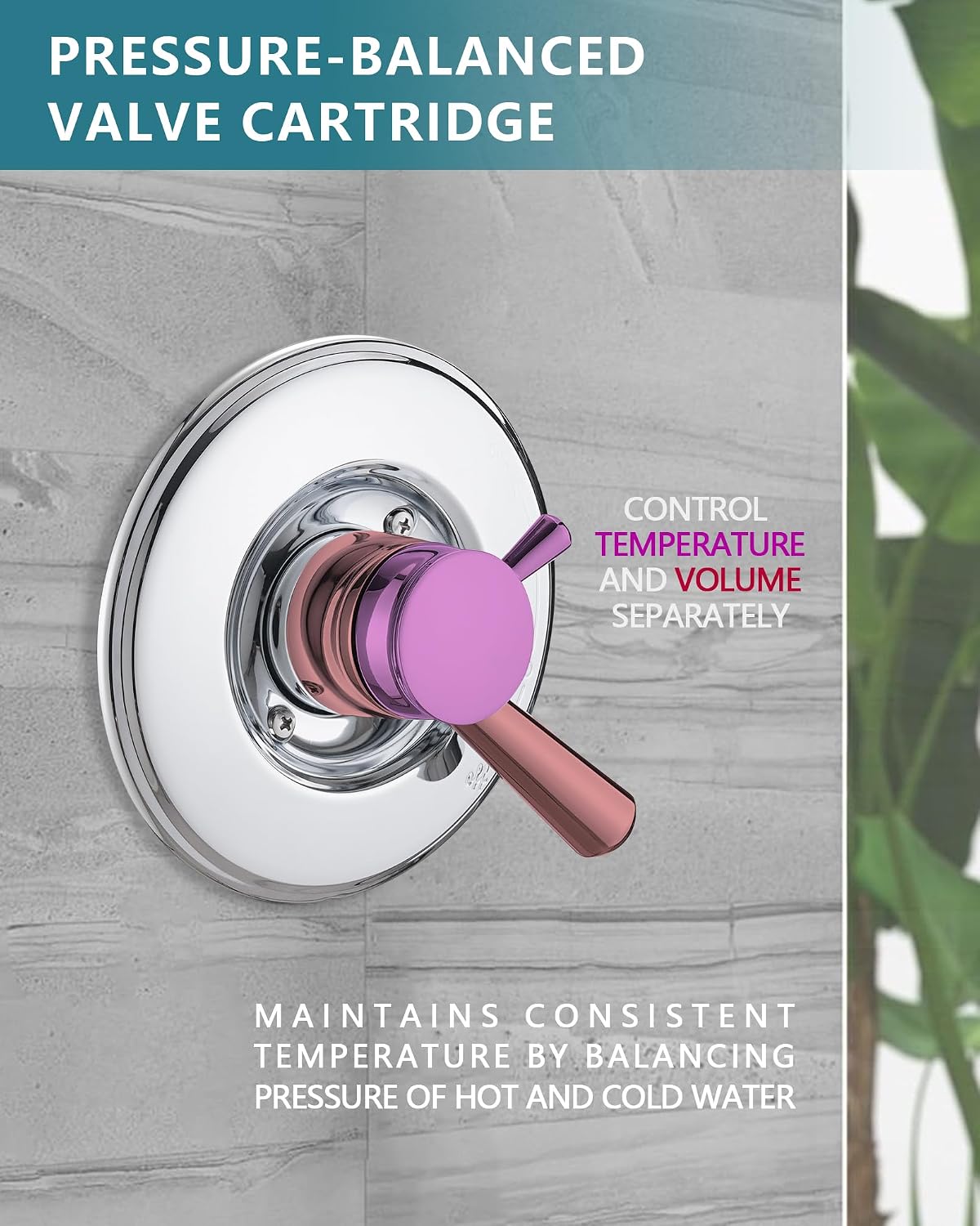 Chrome Shower Trim Kit Compati - Shower Valve Cartridge review and price