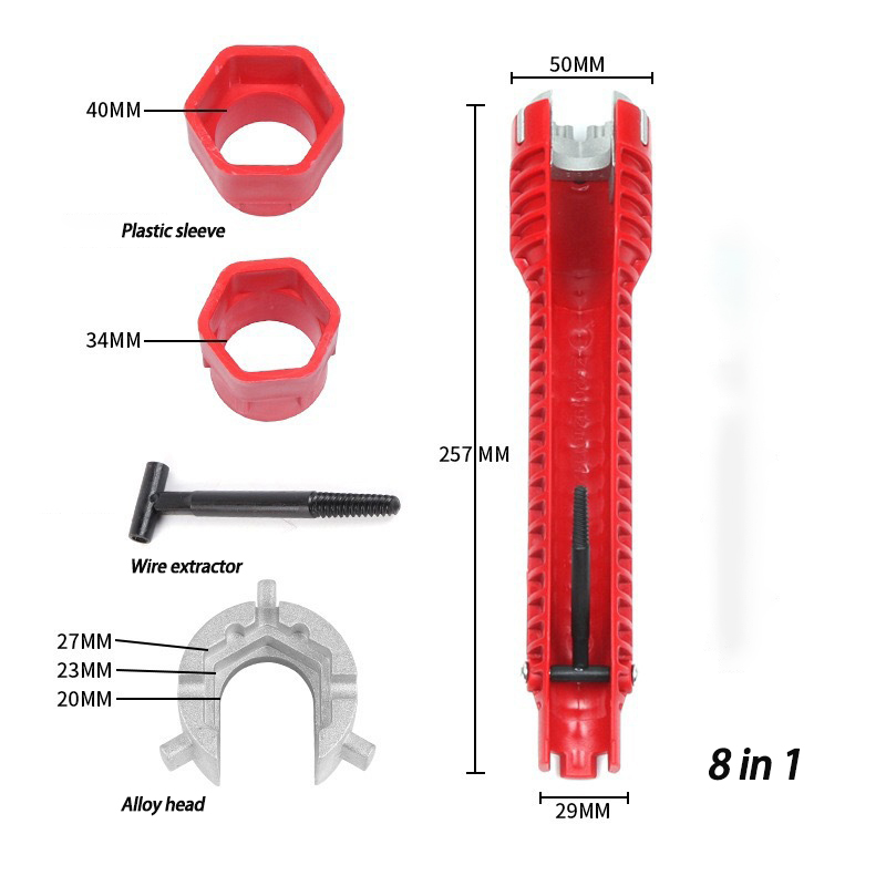 8 In 1 Multifunctional Sink Wr - Pipe Freeze Spray review and price
